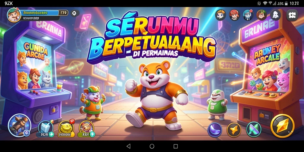 Gameplay seru dan penuh tantangan dalam 9ZK.
