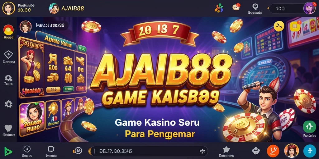 Tampilan gameplay AJAIB88 yang menarik dan mendebarkan.