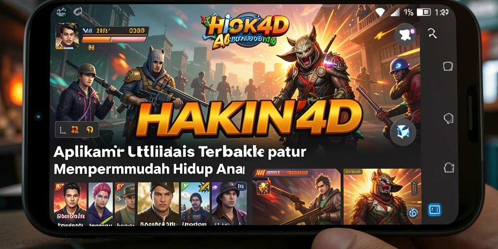 Screenshot utama HAKIN4D menampilkan antarmuka aplikasi yang sederhana dan intuitif.