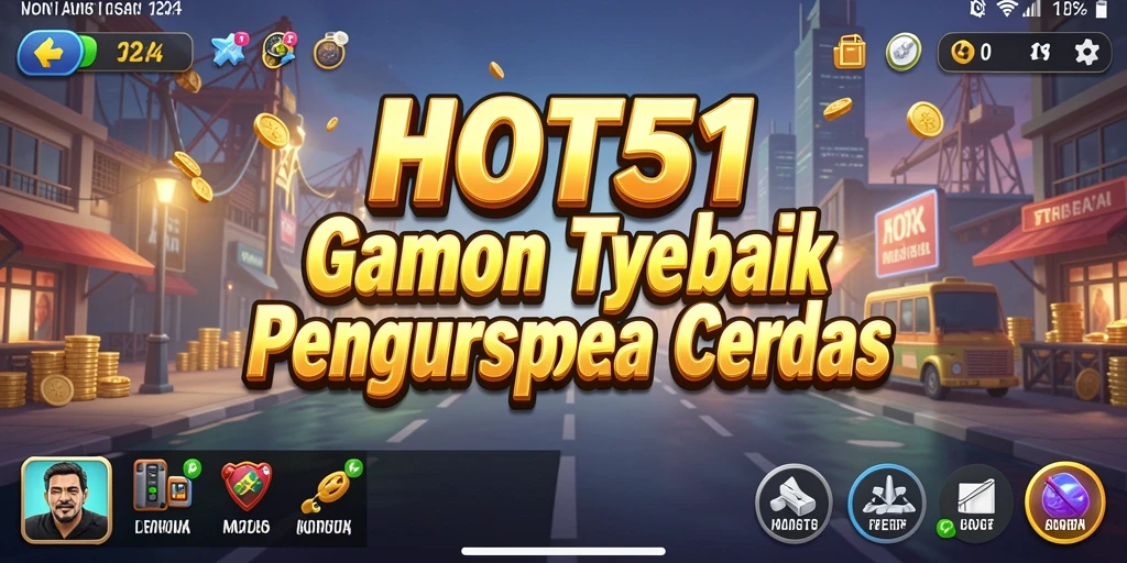 Tampilan gameplay seru dan menantang dalam HOT51.