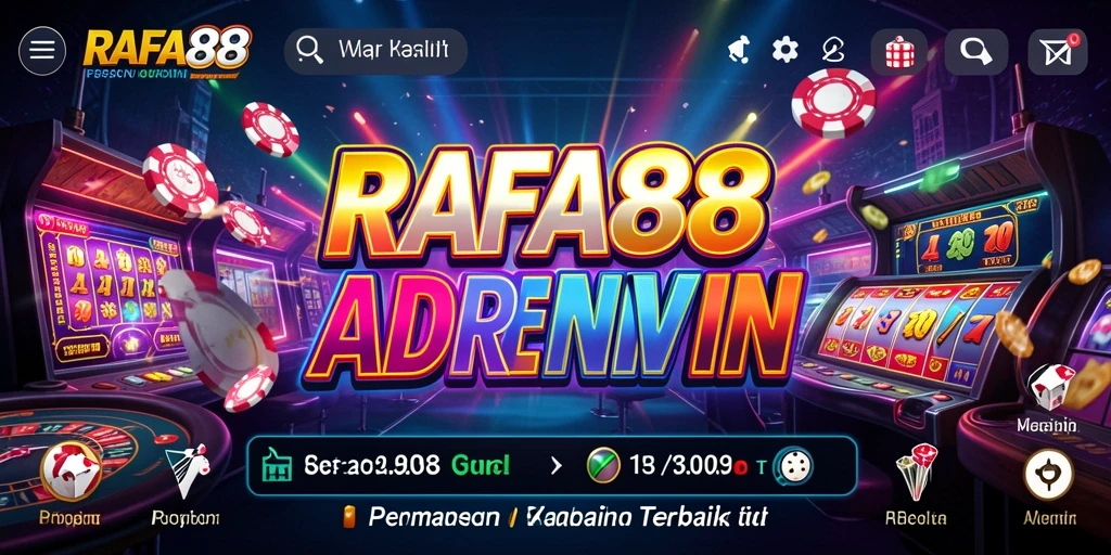 Screenshot utama RAFA88 menampilkan gameplay menarik dari berbagai permainan Kasino.